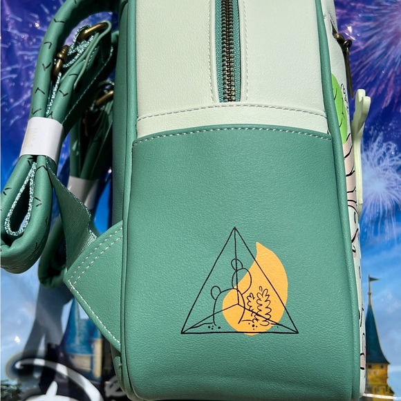 2023 Disney Parks EPCOT Flower & Garden Festival Figment Loungefly Backpack - Picture 5 of 5